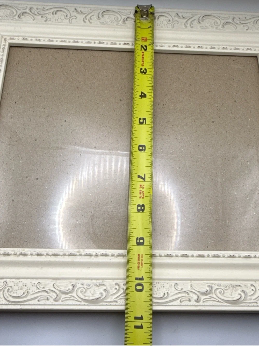 Ornate Cream Decorative Picture Frame - Classic Home Accents 8x10